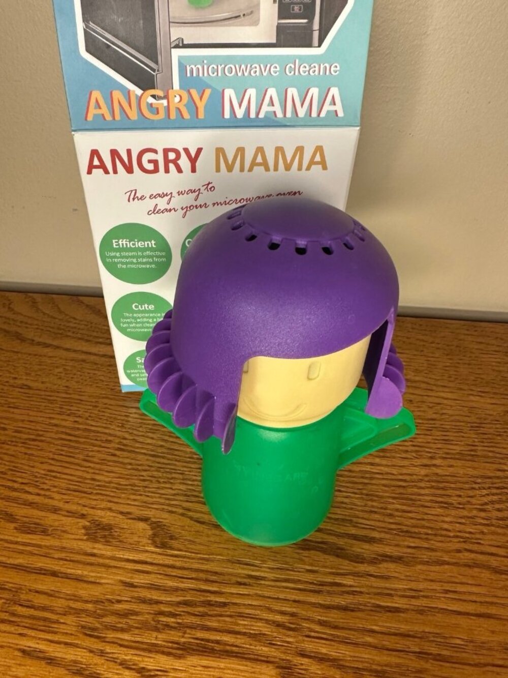 Abnaok Angry Mom Microwave Cleaner